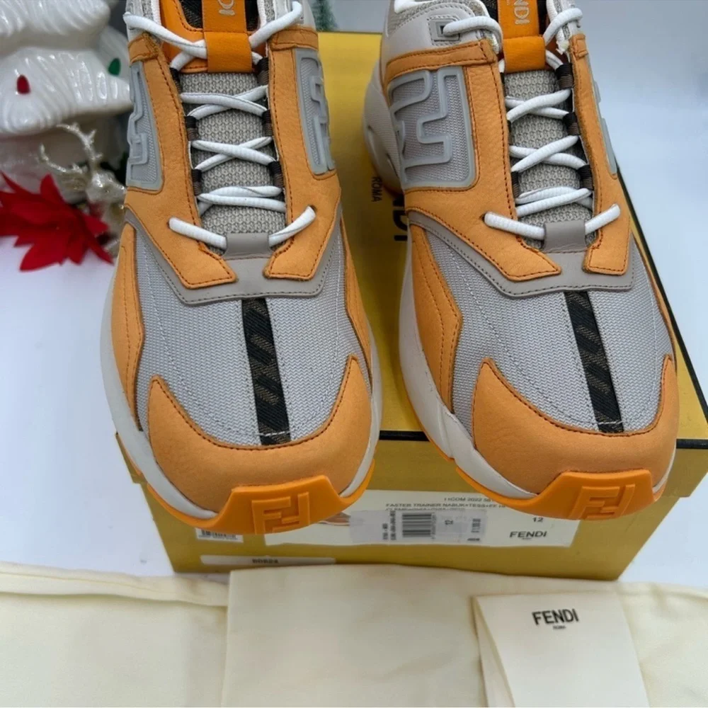 Fendi vibrant orange